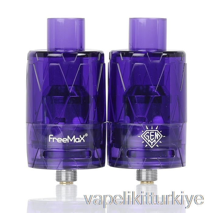 Vape Türkiye Freemax Gemm Tek Kullanımlık Tank 0.12ohm G1 Ss316l - Mor
